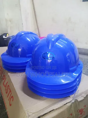 Blue Safety Helmet