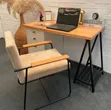 Detailed Office Table with Comfy Chair - 1