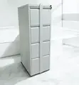 4-Drawer Lockable Office Cabinet with Vertical Locking Bar - 2