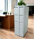 4-Drawer Lockable Office Cabinet with Vertical Locking Bar - 4