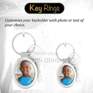 Custom Photo Keyrings - Personalized