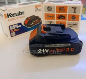 Betri ya Kzubr 21V 2.0Ah Li-Ion kwa Power Tool