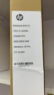 HP EliteBook 820 G3 Laptop: Intel Core i5, 8GB RAM, 256GB SSD - 1