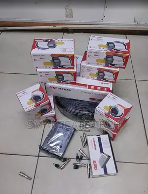 Hikvision 8CH HD ColorVu Camera Kit (4 Dome, 4 Bullet)