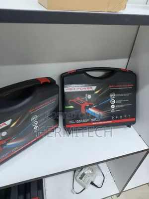 Portable Vehicle Battery Booster with Tyre Inflator