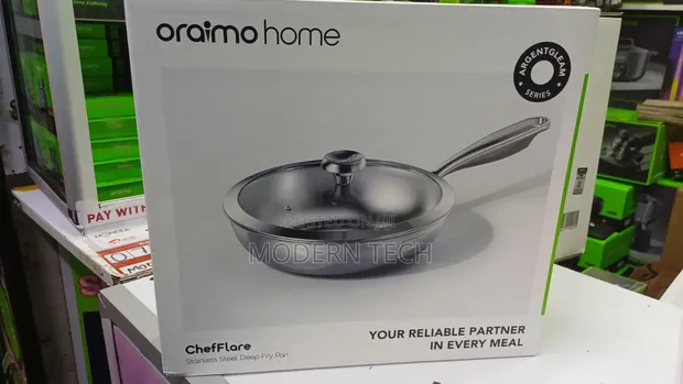 Oraimo ChefFlare 26cm Stainless Steel Deep Fry Pan - 1