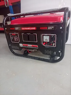 Astramilano 4.0kVA Petrol Generator - 8HP Electric Start