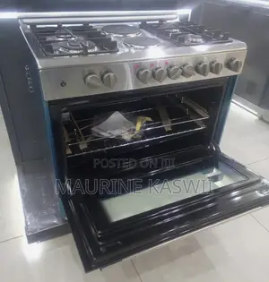 Hisense 90cm Jiko la Gesi 4 + Umeme 1