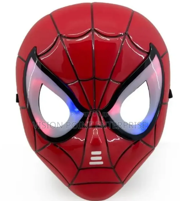 Spiderman Kids Mask - Brand New - 1