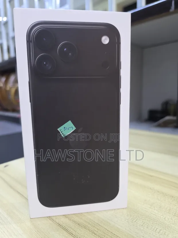 Apple iPhone 18 Pro Max 512GB Mpya Nyeusi - 1