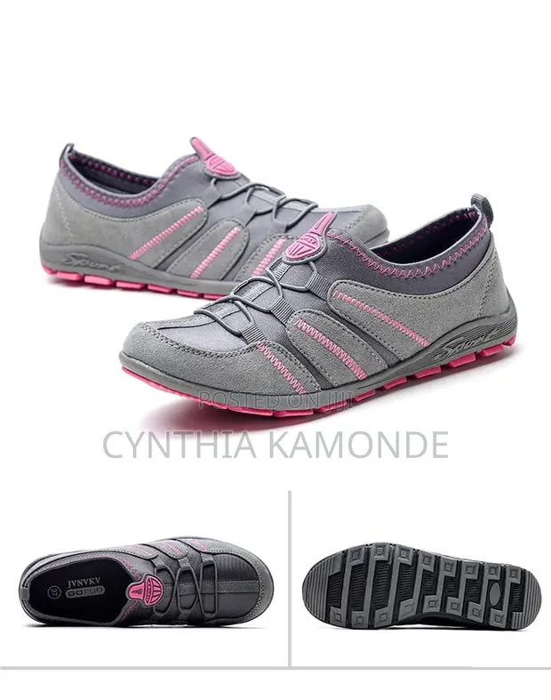 Ladies Comfy Flats Shoes - 1