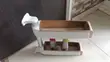 2-Compartment Rotating Wall Hanging Rack - 3