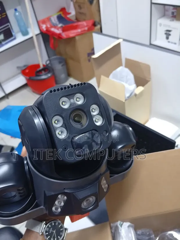 Solar 4G CCTV Camera for Warehouse Security - 1