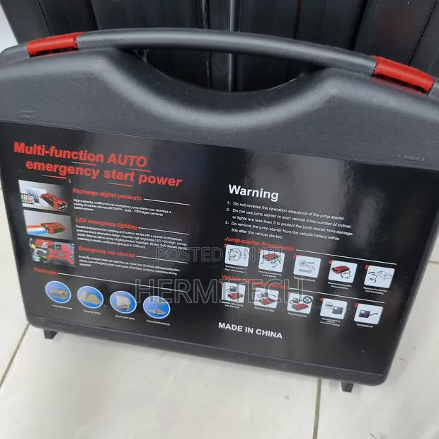 Portable Car Jump Starter & Air Pump - 1