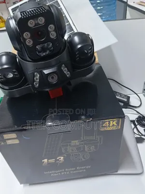 Kamera ya CCTV ya Solar 4G yenye Lensi Tatu na Ufuatiliaji wa Mbali