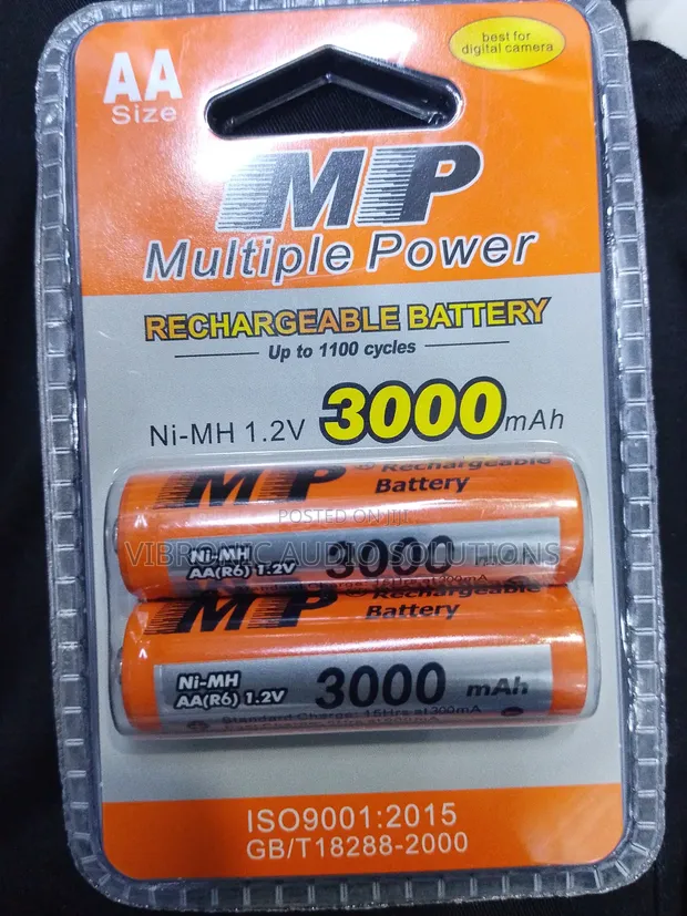 9V Rechargeable NiMH Battery - 1