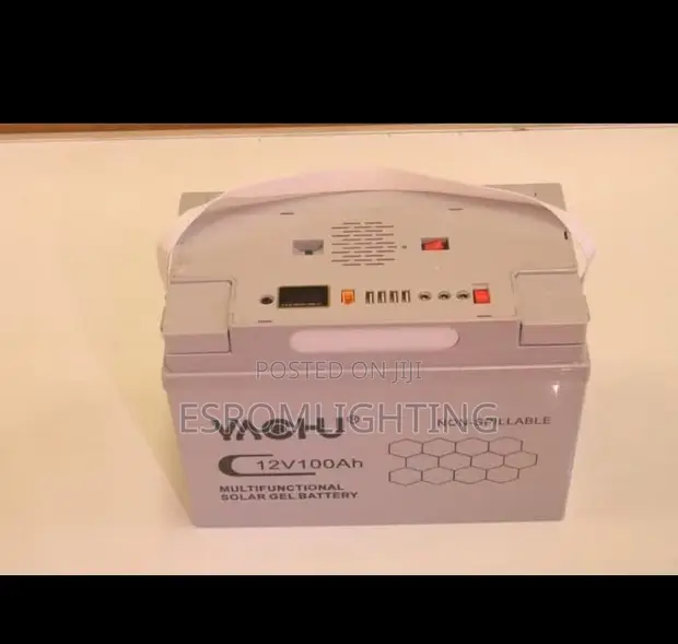 12V 100Ah Multifunctional Solar Gel Battery - 1