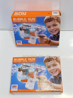 Bubble Gun yenye Sauti na Mwanga