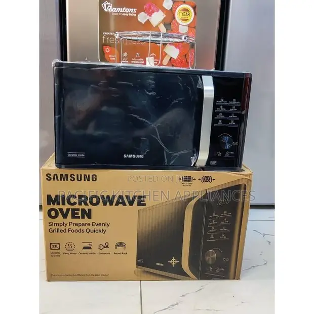 Samsung Microwave 23L yenye Grill na Ndani ya Keramik - 1