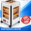 Electromate 2000W 5-Sided Quartz Room Heater - 1