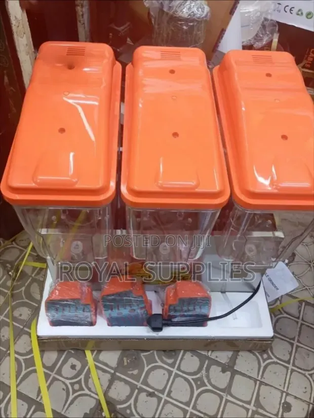 3-Chamber Juice Dispenser 16L Each - 1