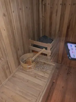 Sauna Ladle and Bucket Set