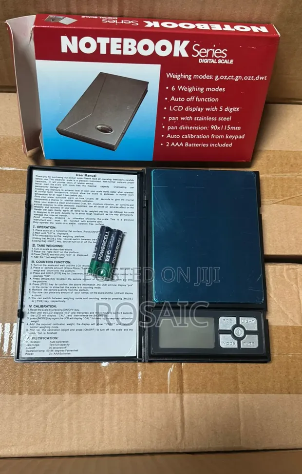 Notebook 500g Digital Scale - 1