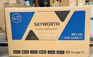 Skyworth 43" UHD 4K Frameless Google TV