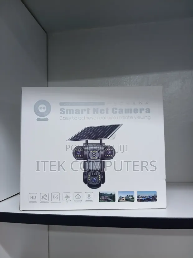 Triple-Lens 360° Security Camera (V380Pro) - 1