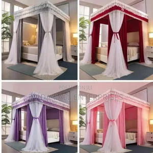 Luxury 4-Stand Mosquito Net Canopy