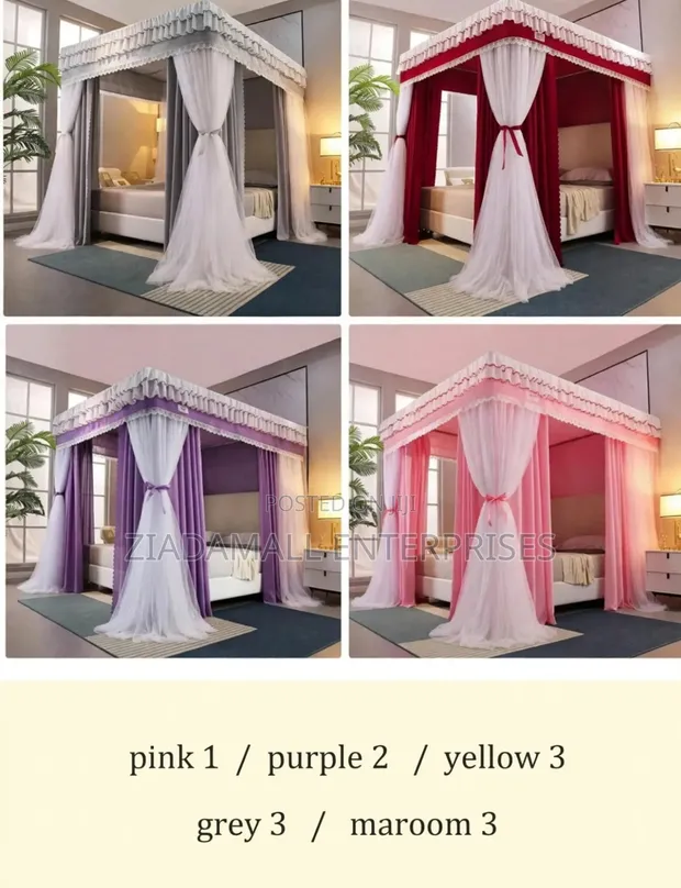High Quality 4-Stand Mosquito Net Canopy - 1