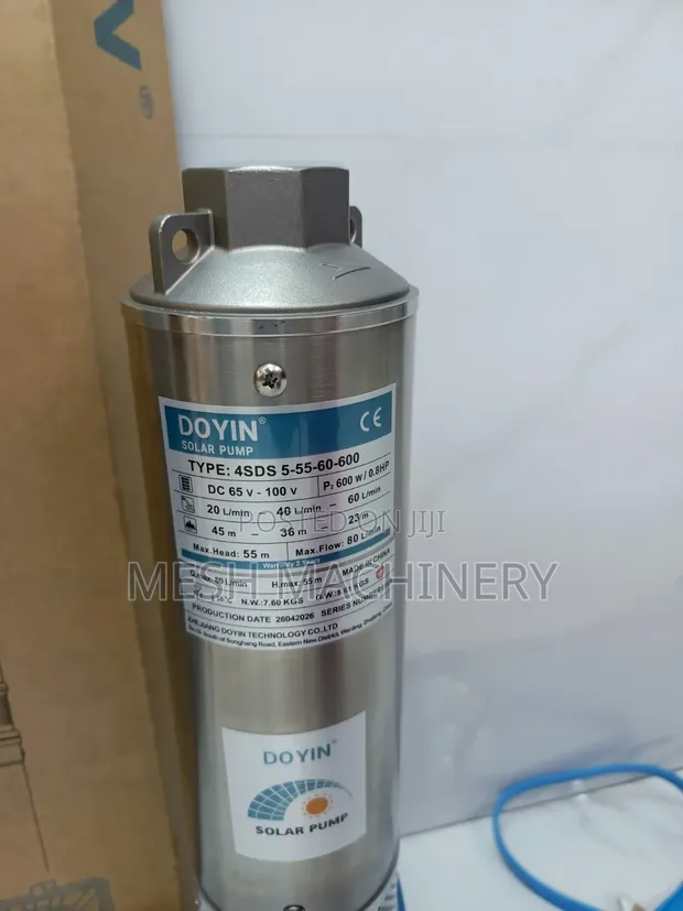 Doyin 600W 0.8HP Solar Submersible Water Pump - 1