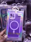 Purple MagSafe Translucent Case for iPhone 11 Pro - 2