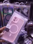 Pink Classic MagSafe Matte Case for iPhone 12 - 1