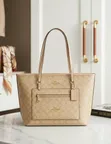 Genuine Leather Handbag - Multicolor - 1
