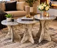 Modern 3-in-1 Executive Wooden Table - 2