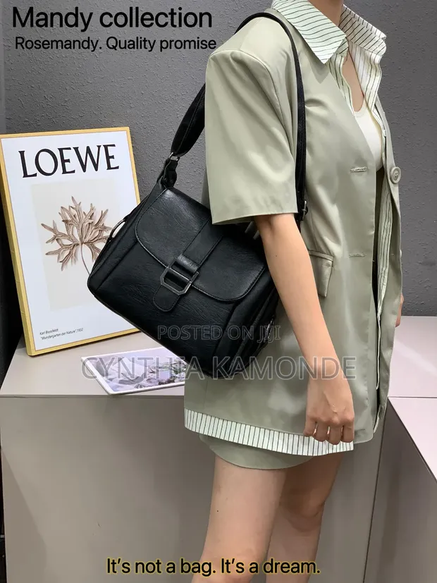 Classic Leather Handbag - 1