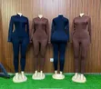 Jumpsuit ya Mikono Mirefu kwa Wanawake - 2