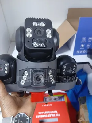 Kamera ya CCTV ya V380Pro yenye Lenzi Tatu kwa Usalama wa Biashara