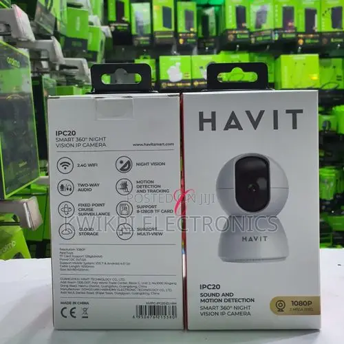 Kamera ya Havit IPC20 Full HD 1080p IP - 1