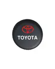 Stylish Toyota Spare Tyre Cover - Leather - 1