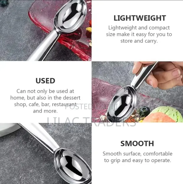 Premium Heavy Duty Ice Cream Scoop - 1