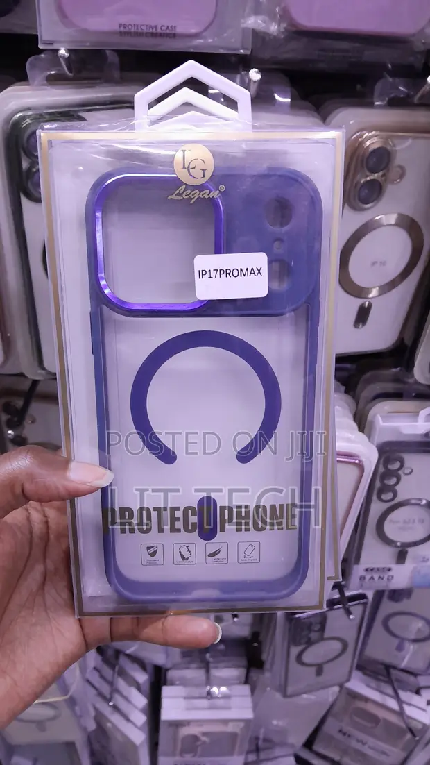Minimalist Blue Phone Case for iPhone 17 Pro Max - 1