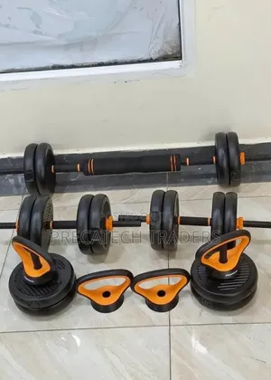 Set ya Gym ya Kilo 50 ya Kazi Nyingi 6-in-1
