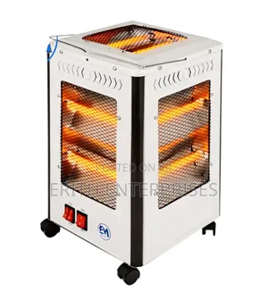 ElectroMate 2000W 5-Sided Quartz Room Heater