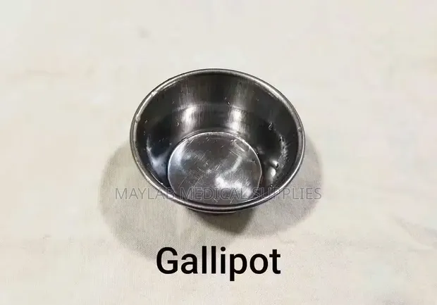 Gallipot | Stainless Steel Medical Dressing Bowl - 1