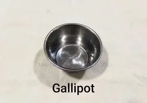 Gallipot | Bakuli la Madawa la Chuma cha Kutibu