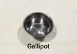 Gallipot | Stainless Steel Medical Dressing Bowl - 1