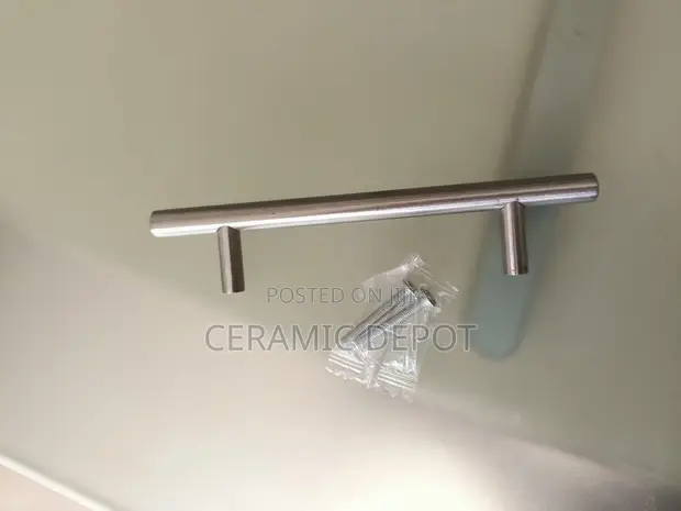 Cabinet Drawer Handle 6" Stainless Steel Bar - 1