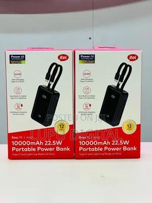 Itel Powerbank 10000mAh 22.5W